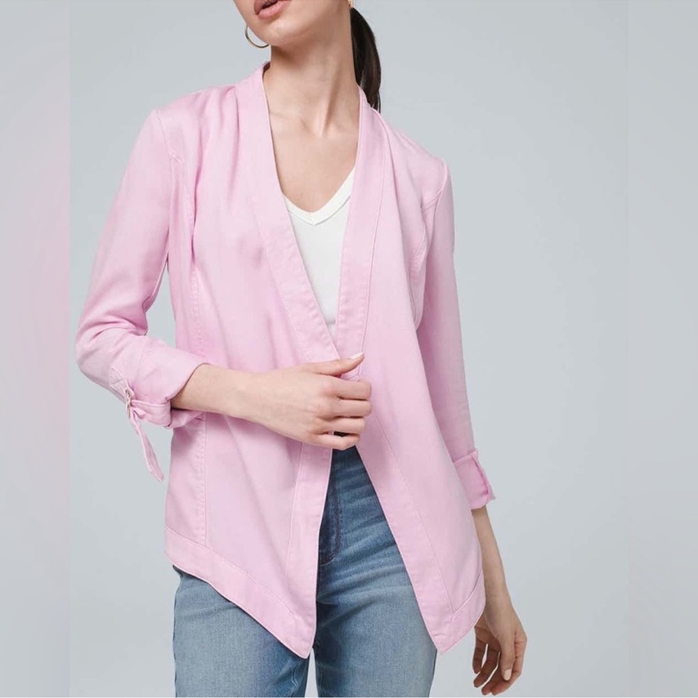 White House Black Market Light Pink Blazer